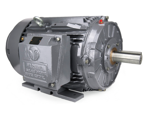 This image features the 200HP 1200RPM 449T IEEE841 Severe Duty Electric Motor, a high-performance three-phase motor engineered for demanding industrial applications. Its robust design ensures reliability in harsh conditions, making it perfect for pumps, compressors, and conveyors. With a sturdy 449T frame, this motor provides easy mounting and installation in various setups.